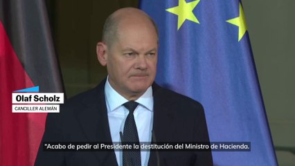 NO USAR| Scholz: "Me siento obligado a dar este paso para evitar daños a nuestro país"