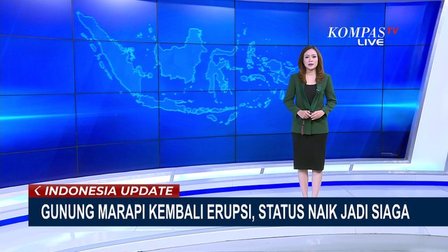 Terbaru! Gunung Marapi Erupsi Lagi, PVMBG Naikkan Status Waspada Jadi Siaga