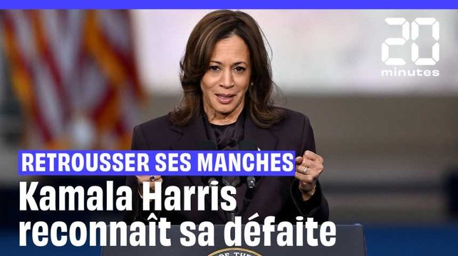 Kamala reconnaît sa défaite : son discours résumé en trois minutes