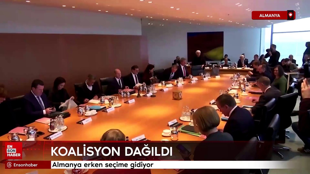 Almanya erken seçime gidiyor: Koalisyon dağıldı