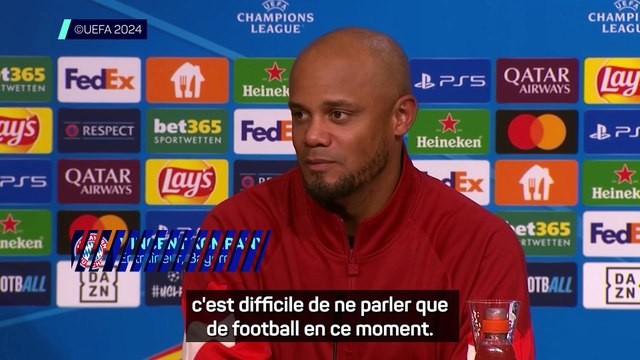 Kompany : Pas les célébrations habituelles après le décès d'un supporter