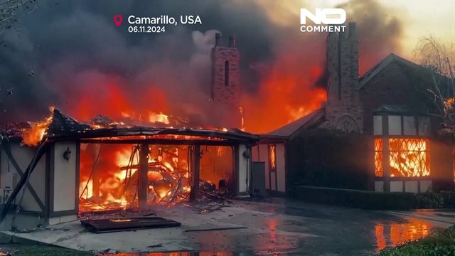 Usa: incendi in California, oltre diecimila persone evacuate