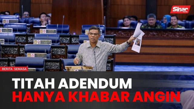 Titah adendum tahanan rumah Najib hanya khabar angin - Saifuddin