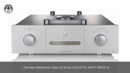 Accustic Arts new DRIVE IV: Audiophile Reference CD Transport in Top-loader Design