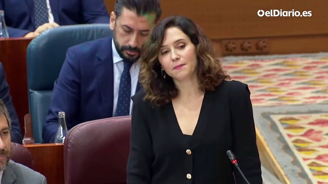 Ayuso, a Bergerot: "Si de algo sabe su partido es de calentamiento"