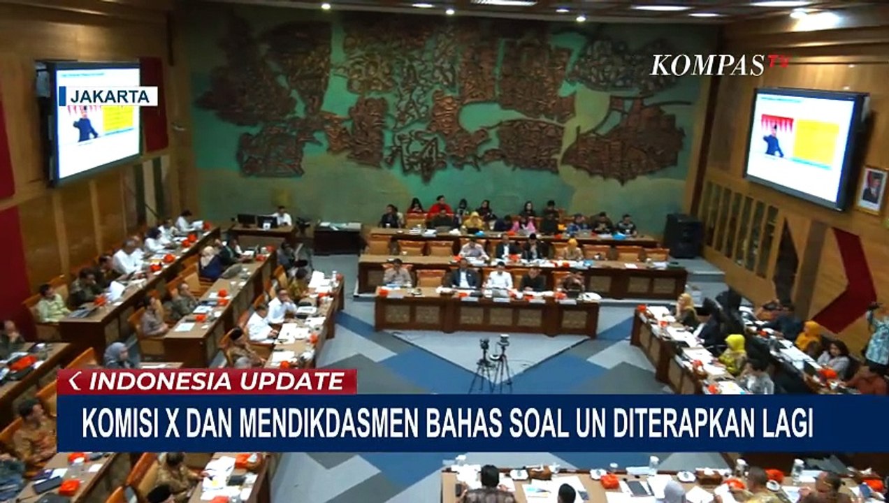 DPR dan Mendikdasmen Bahas Ujian Nasional, Abdul Mu'ti: akan Dikaji Lebih Lanjut