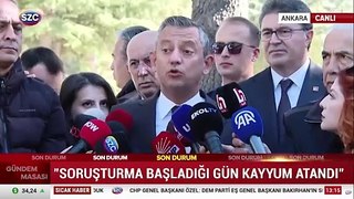 Özgür Özel'den önemli açıklamalar