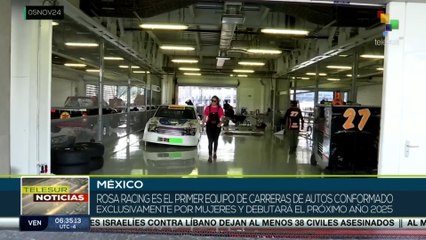 En México el equipo de carreras Rosa Racing debutará el próximo año