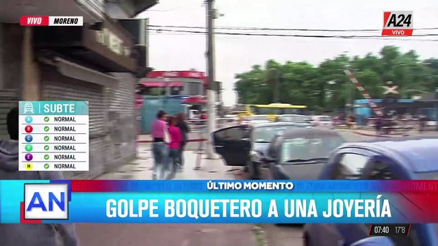 Robo millonario en joyería de Moreno: los ladrones huyeron con 20 millones en joyas