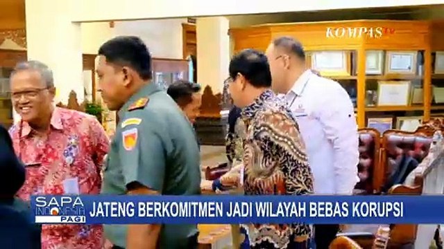 Pemprov Jateng Berkomitmen Jadikan Kota dan Kabupaten Wilayah Bebas Korupsi!