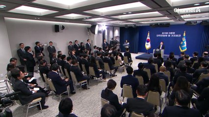 尹, 한동훈과 앙금은 인정…“열심히 일 하면 좋아질 것”