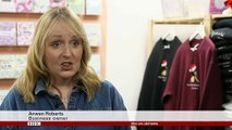 Gwynedd businesswoman, Anwen Roberts, was shocked to find her card designs being sold on Temu without her knowledge