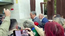 Zaplana llega a la Ciudad de la Justicia de València