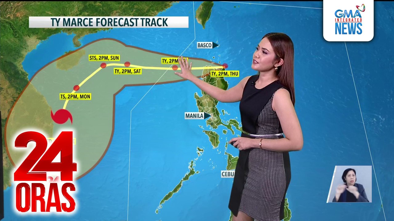 Update sa Bagyong Marce | 24 Oras