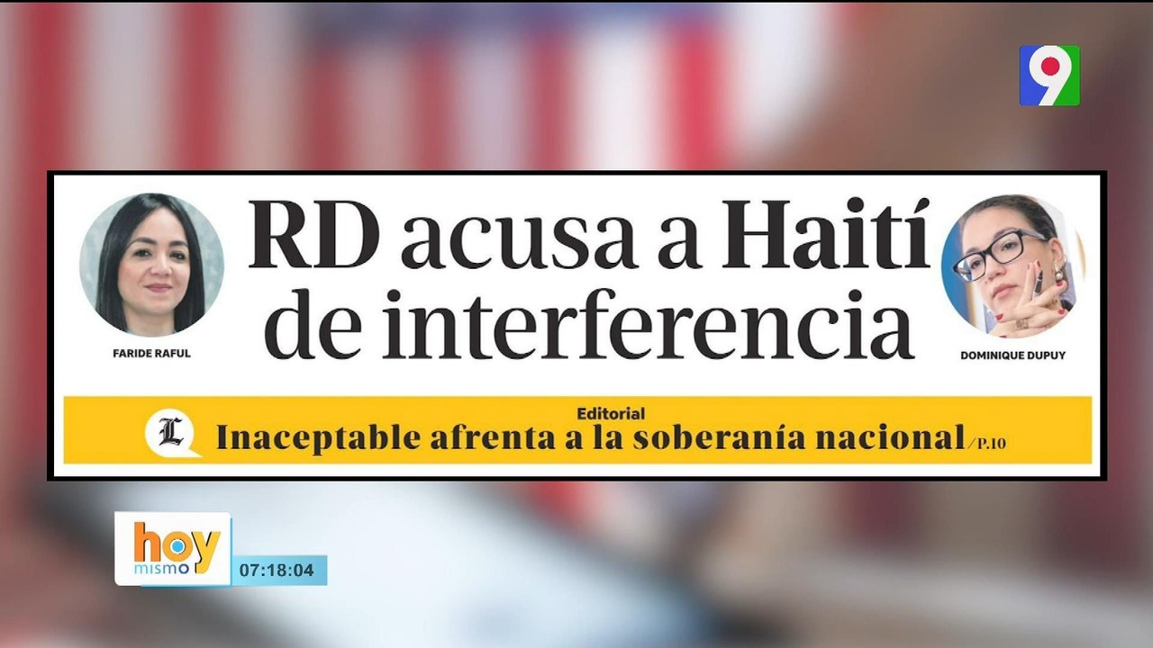 Roberto Rosario pide a la Cancillería explicaciones por el supuesto convenio con Haití sobre las deportaciones | Hoy Mismo