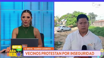 SCZ protestas en barrio Lucerito por inseguridad