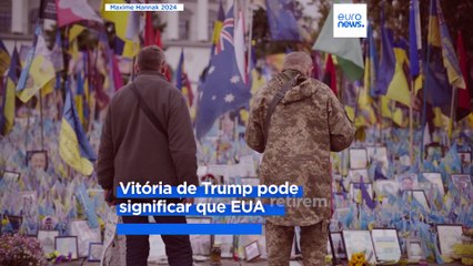 Eleição de Trump levanta receios sobre futuro da Ucrânia