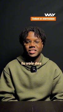 L'informatique c'est polluant de ouf ? ⏱️ Nathan est étudiant en informatique. Il étudie en Ile de France. Il a laissé son ordinateur pour venir répondre aux clichés sur ses études !