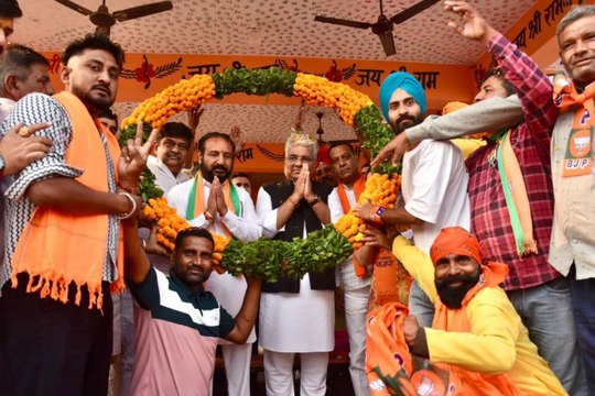 केंद्रीय मंत्री भूपेंद्र यादव का रामगढ दौरा, कहा- ना अन्याय करेंगे, ना अन्याय होने देंगे