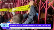 Hoy retirarán los sellos de suspensión en la Plaza de Toros México y el Estadio Ciudad de los Deportes