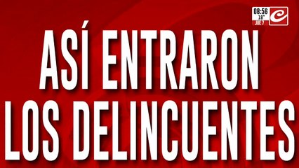 Golpe boquetero a una joyería: así entraron los delincuentes