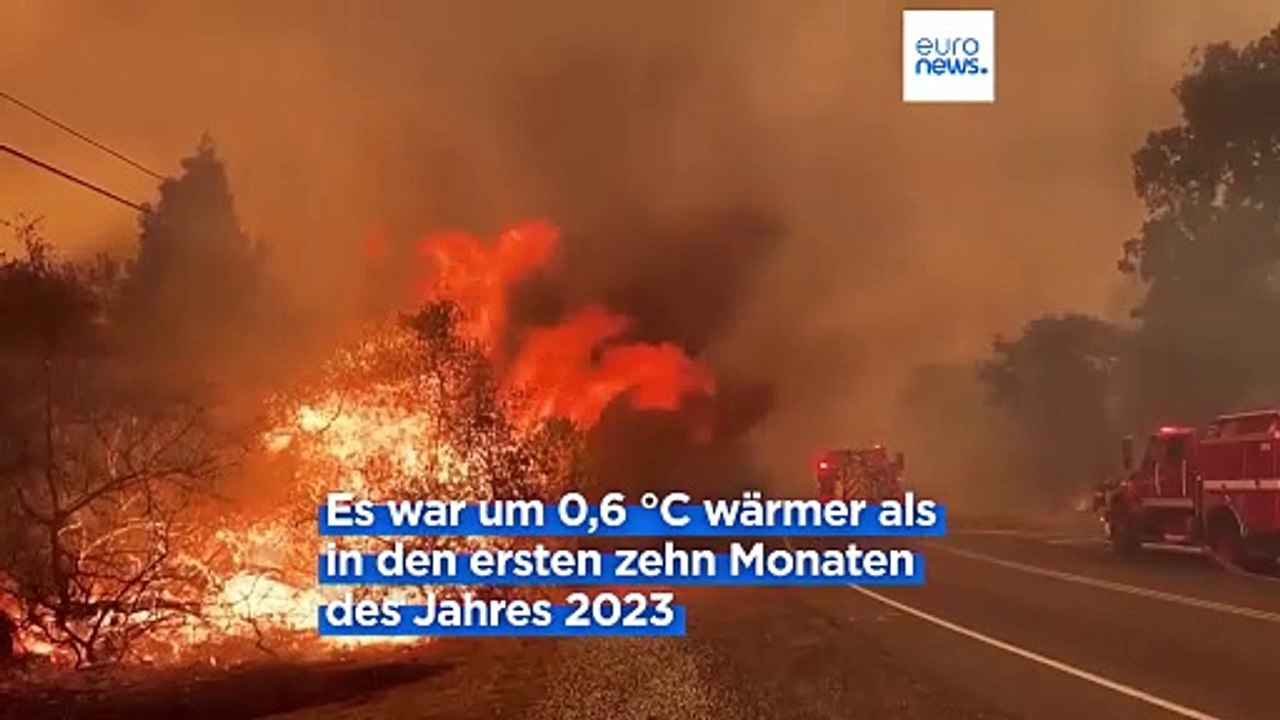 Klima: 2024 wird wohl wärmstes Jahr seit Beginn der Aufzeichnungen