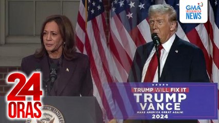U.S. VP Harris, nag-concede; kinausap at binati si president-elect Trump | 24 Oras
