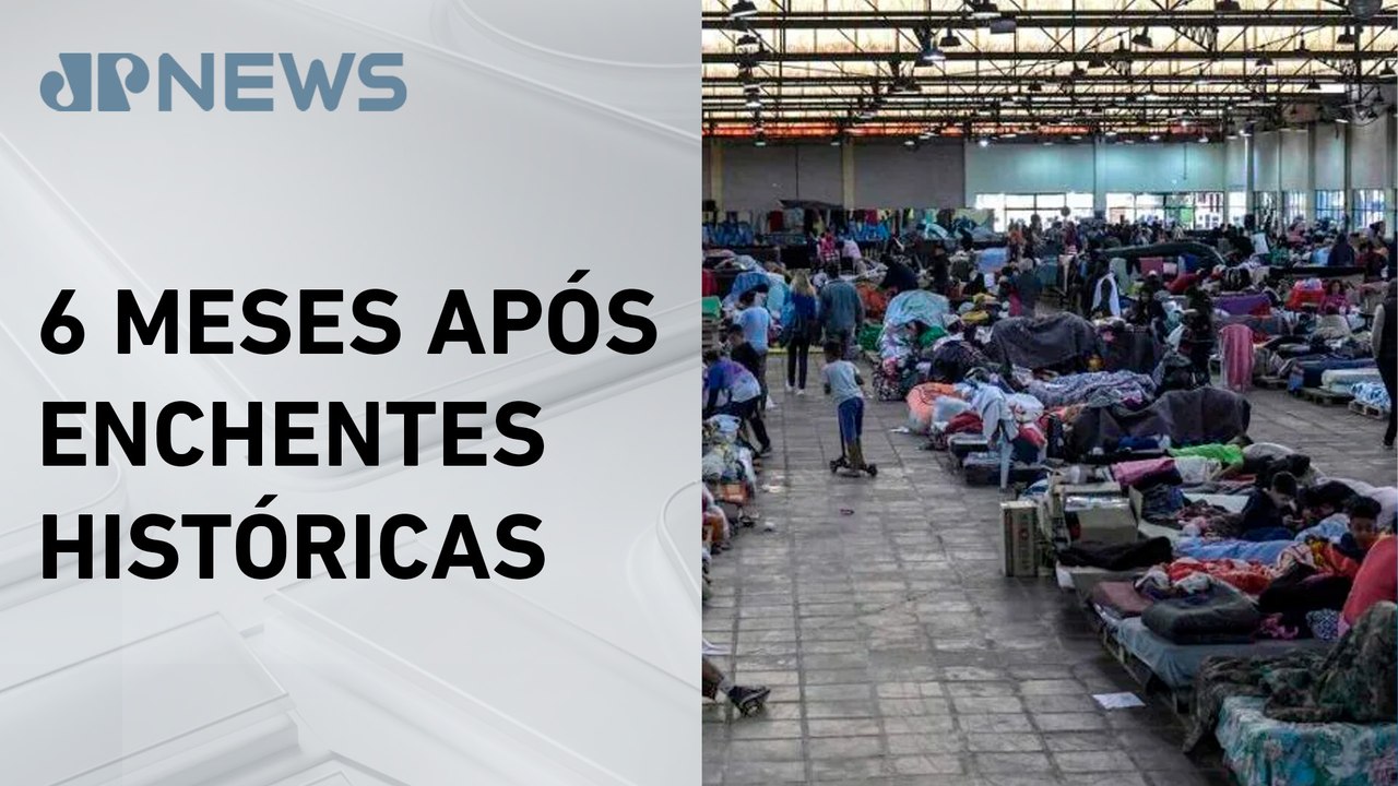 Quase 1,8 mil pessoas ainda estão em abrigos no Rio Grande do Sul