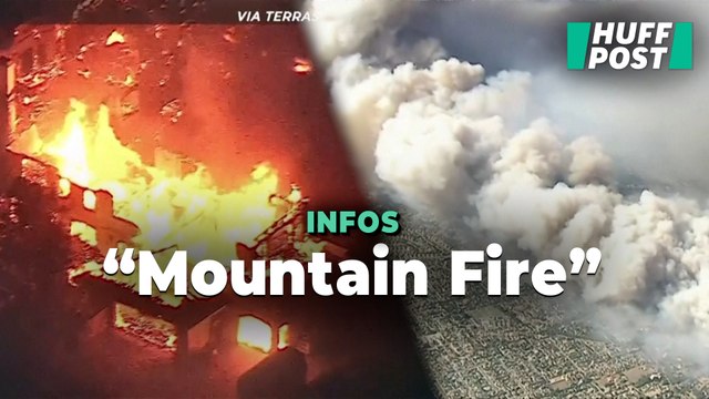 Les images de « Moutain Fire », l’impressionnant incendie qui ravage la Californie