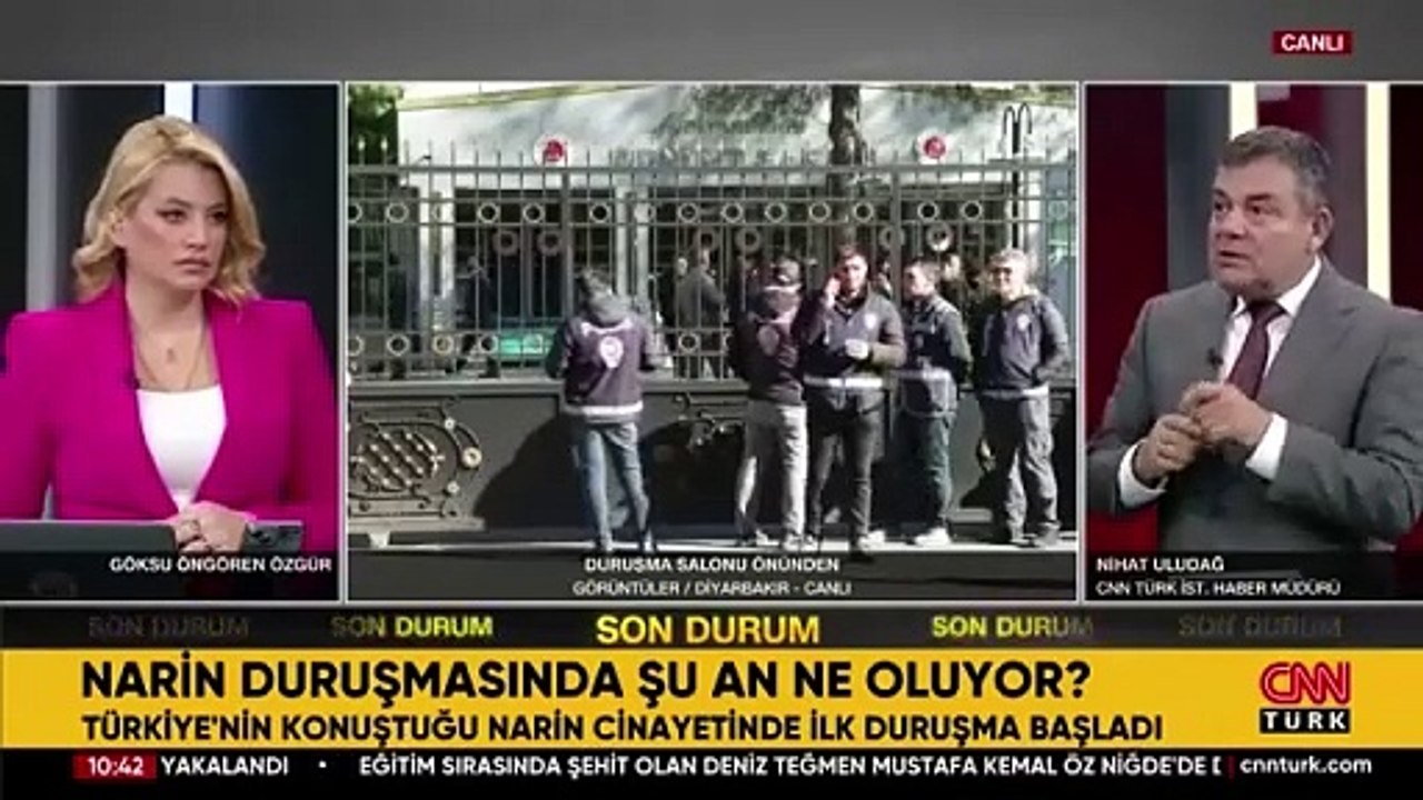 Narin Güran cinayetinde hesap vakti! Yılın duruşması başladı