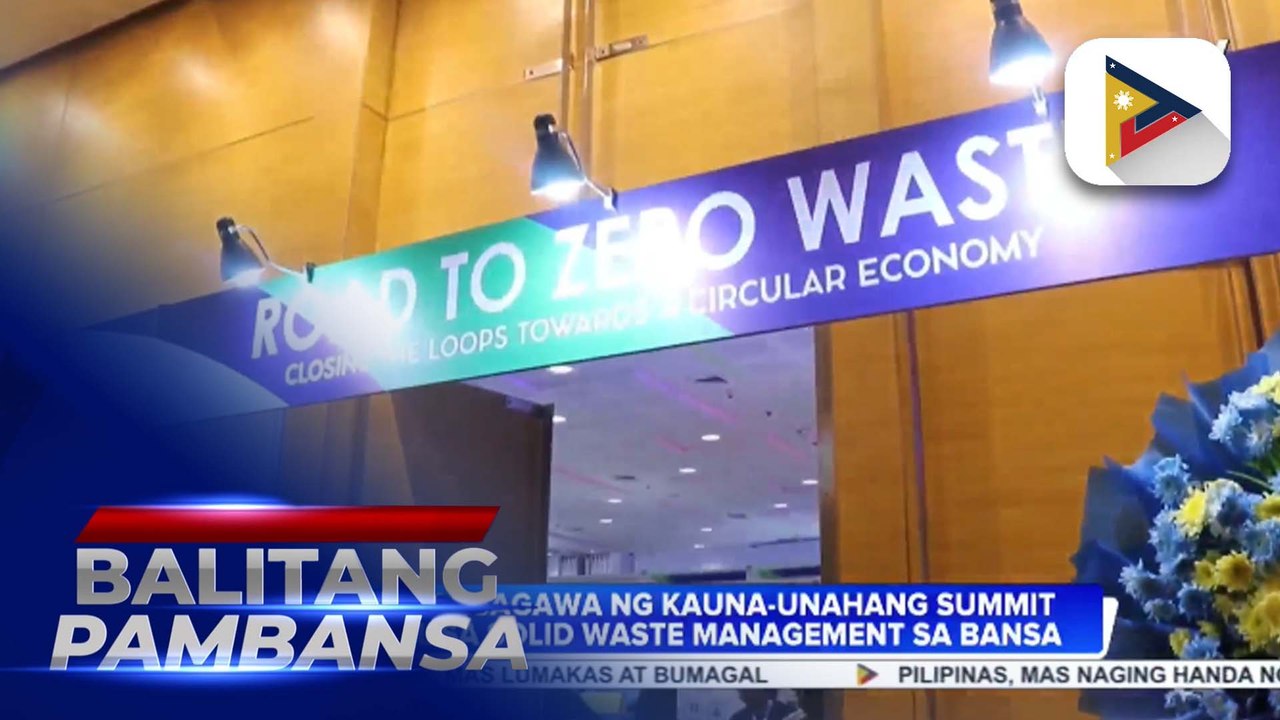 MMDA, nagsagawa ng kauna-unahang summit tungkol sa solid waste management sa bansa