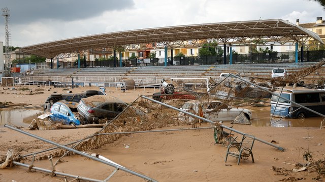 Adiós al fútbol base en la zona cero de la catástrofe: En este campo tenemos muchos recuerdos