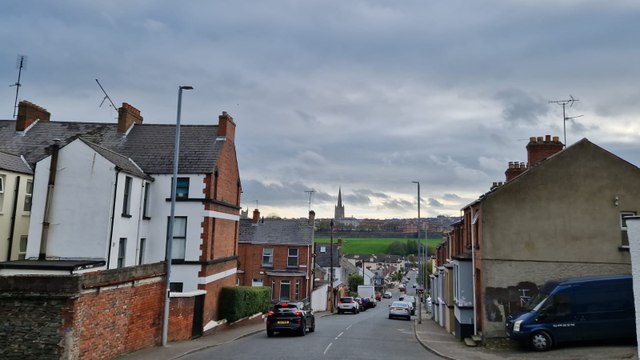Westland Street and Laburnum Terrace Derry