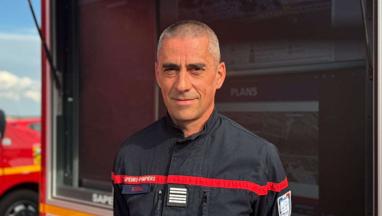 Interview du colonel Éric Vial, directeur départemental adjoint du Service départemental d'incendie et de secours de l'Hérault (SDIS 34)