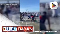 Sandamakmak na isdang sardinas, dumagsa sa dalampasigan ng Moalboal, Cebu
