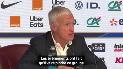 Bleus - Deschamps : "Une étape importante pour Chevalier"