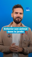 Peut-on enterrer son animal dans le jardin ?