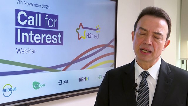 Enagás y sus socios sondean el interés del corredor de hidrógeno europeo H2med