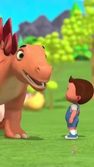 learning dinosaur names color-eggs- kids