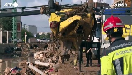 Alluvioni in Spagna, proseguono gli interventi nell'area di Valencia