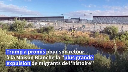 Election de Trump: l'inquiétude des migrants de part et d'autre de la frontière mexicaine