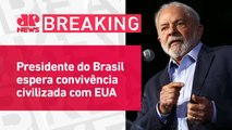 Lula diz que respeita eleição de Trump | BREAKING NEWS