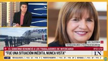 Bullrich y las amenazas contras los trabajadores de Intercargo: 