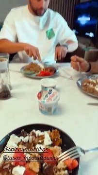 Βρισηίδα Ανδριώτου: Για φαγητό με τον Σπυρο Μαρτίκα και τον Τάσο Μπουντούρη