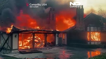 Incêndio na Califórnia obriga à retirada de 10 mil pessoas