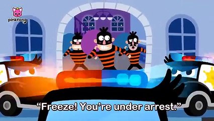 Veo Veo Police Car Adventure! | Catch the Thieves in This Fun Car Story for Kids | Pinkfong