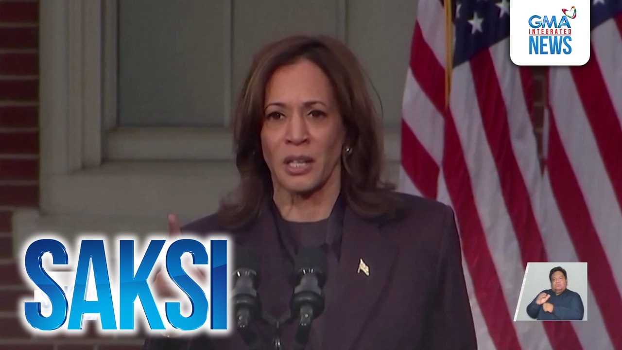 Harris, nag-concede na kay Trump; mga rally pabor at tutol kay trump, sumiklab sa ilang bahagi ng Amerika | Saksi