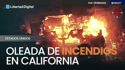 El sur de California sufre una devastadora oleada de incendios
