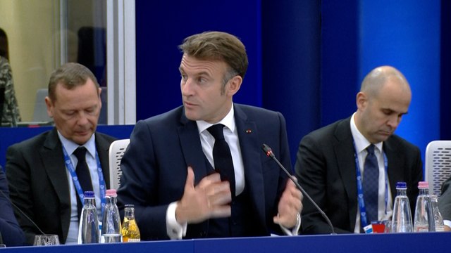 Macron évoque un moment « décisif » où les Européens doivent écrire leur propre histoire