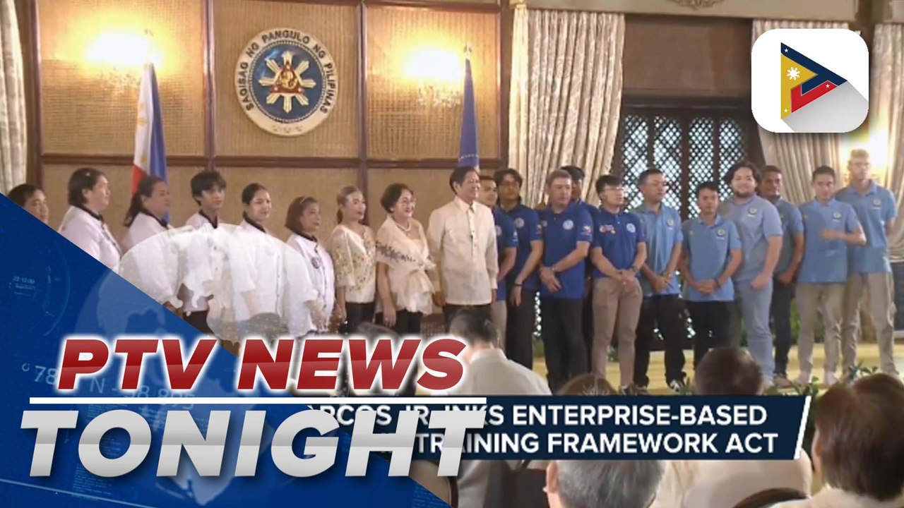 PBBM inks Enterprise-Based Education and Training Framework Act